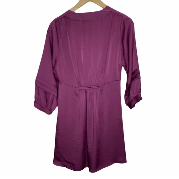 Nanette Lepore womens dress size 4 burgundy - Picture 5 of 5